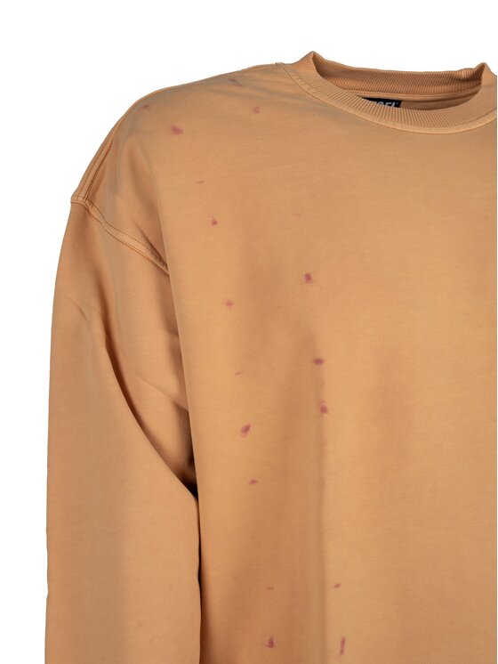 Diesel Diesel Felpa A06550-0DGAA Arancione Regular Fit