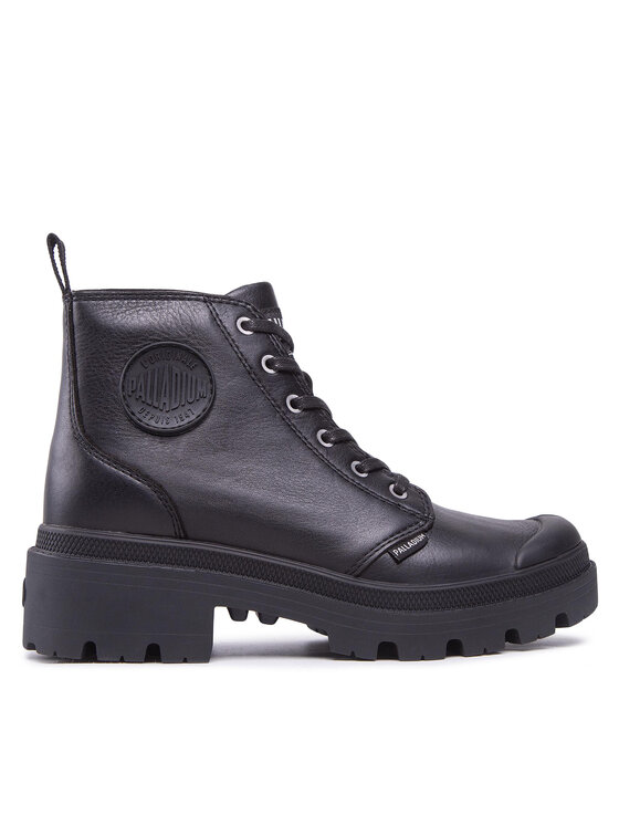 Trappers Palladium Pallabase Leather 96905-001-M Negru