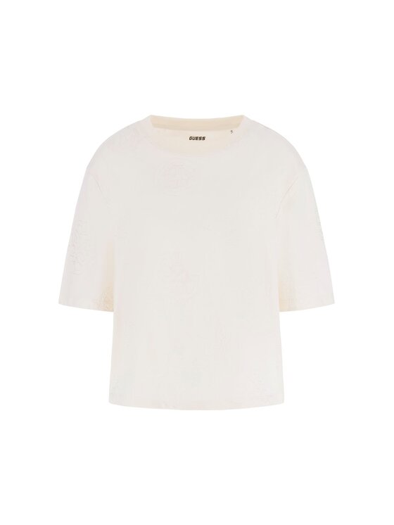 Guess Guess T-Shirt 176833 Biały Classic Fit