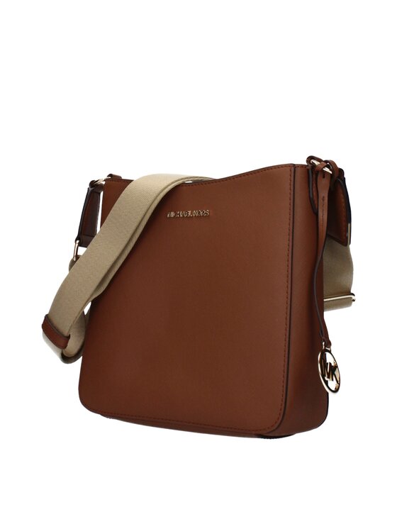 Michael Kors Michael Kors Torebka Brown Leather Shoulder Brązowy
