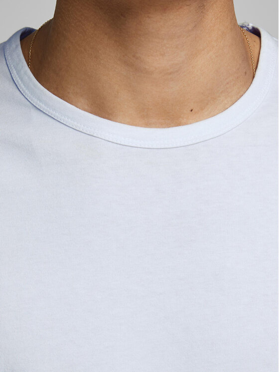 Jack&Jones Jack&Jones T-shirt Basic 12058529 Bijela Stretch Fit