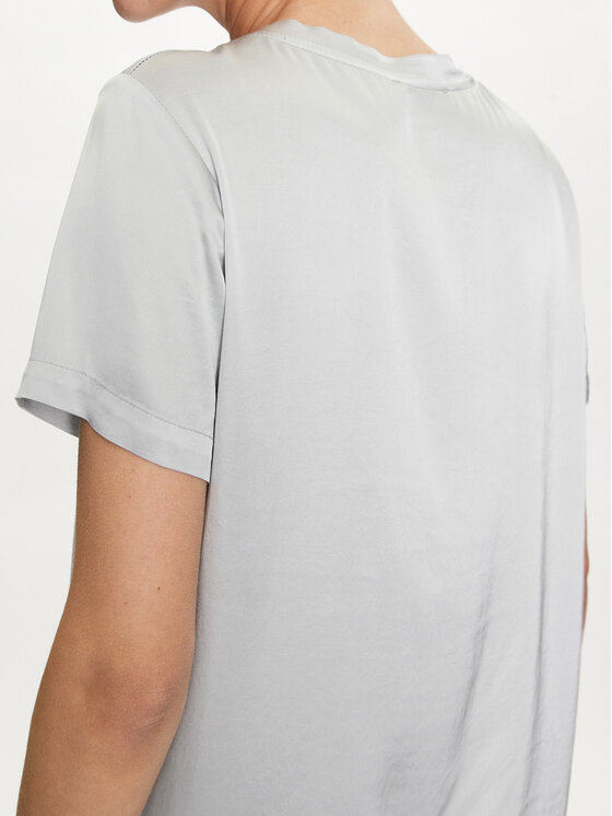 ViCOLO ViCOLO T-shirt TB0040 Grigio Regular Fit