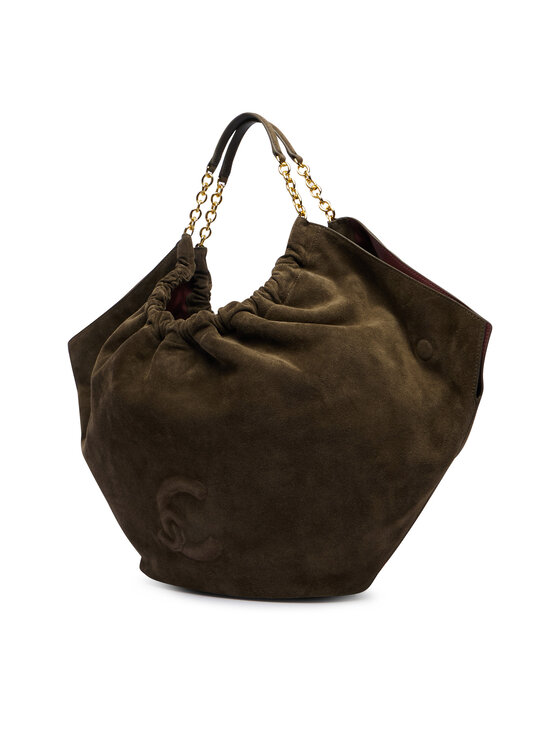 Coccinelle Coccinelle Handtasche V5G Coccinellesmash Sued Ebim E1 V5G 11 01 01 Dunkelgrün