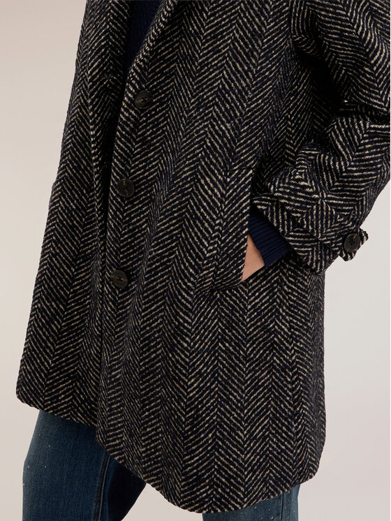 Motivi Motivi Cappotto invernale 0015W000142N0Z3 Nero Regular Fit