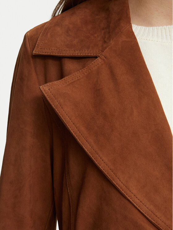 Marella Marella Kevad-sügis mantel Saletta 2623446061 Pruun Regular Fit