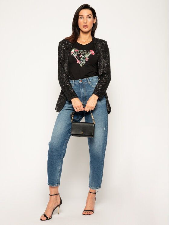Guess Guess Sako JENNIFER LOPEZ Sofia W02N22 K9NN0 Černá Regular Fit