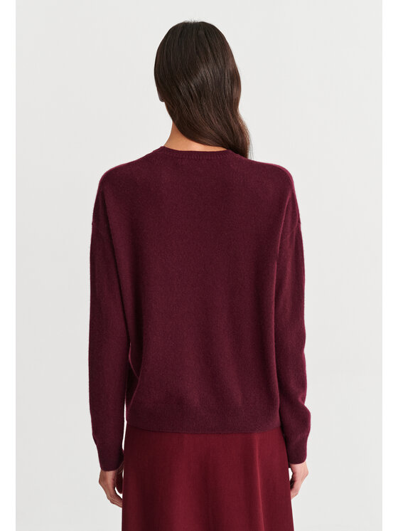 TATUUM TATUUM Sweter NORA Czerwony Classic Fit