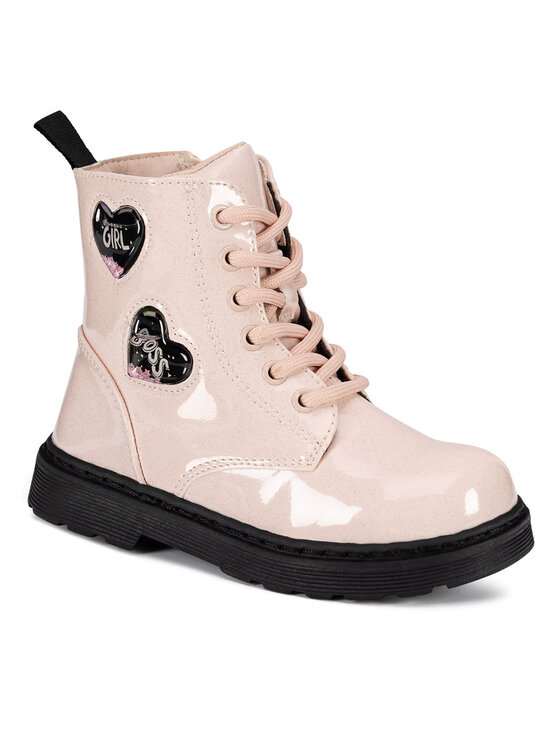 Nelli Blu Nelli Blu Kotníková obuv CM231212-1 Růžová