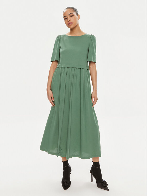Weekend Max Mara Weekend Max Mara Každodenné šaty Snack 2415621062 Zelená Relaxed Fit