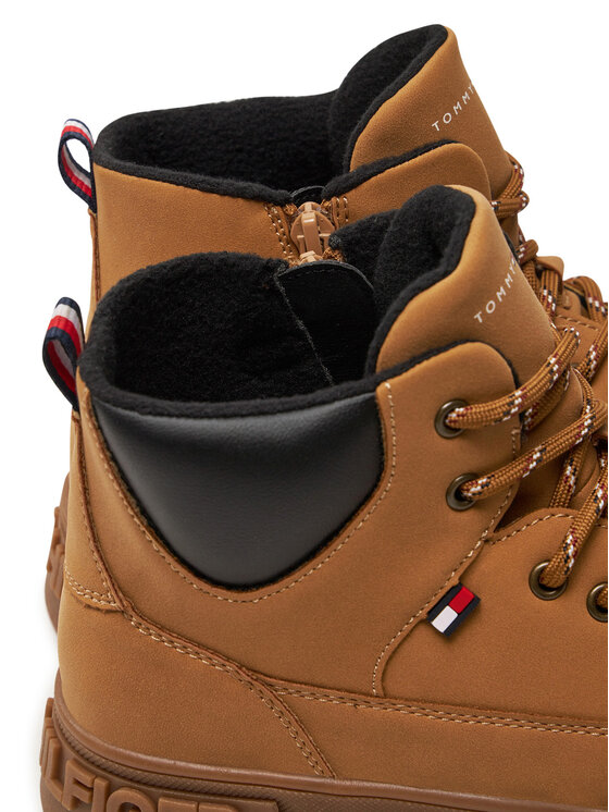 Tommy Hilfiger Tommy Hilfiger Pohodni čevlji T3X5-33706-1269206 S Rjava