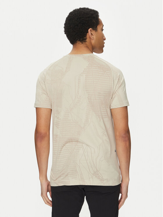 BOSS BOSS T-Shirt Desert Active 50537755 Béžová Regular Fit