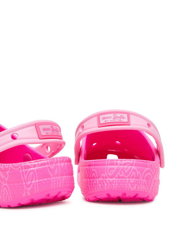 Crocs Crocs Παντόφλες  Barbie Classic Clog 211406 Ροζ