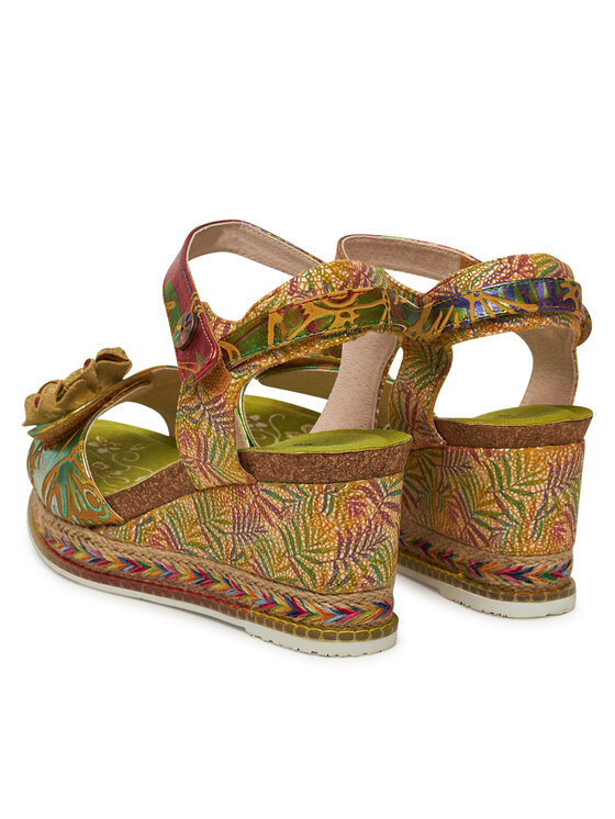 Laura Vita Laura Vita Espadryle Hacdeo 09 Żółty