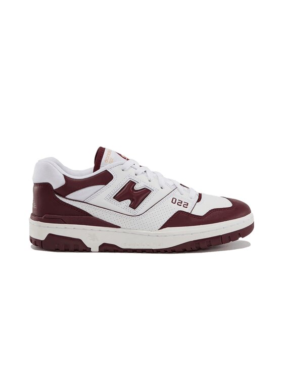 New Balance New Balance Sneakersy New Balance 550 White Burgundy 37.5 Bordó