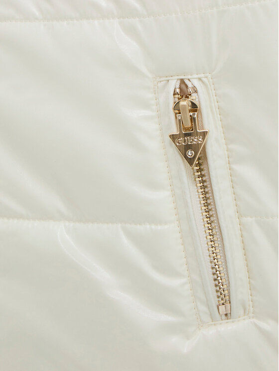 Guess Guess Kurtka zimowa K5BL08 WGL60 Écru Regular Fit
