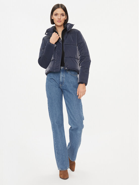 Noisy May Noisy May Kurtka puchowa Harper 27028517 Niebieski Regular Fit