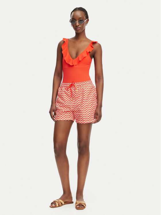 Ysabel Mora Ysabel Mora Pantaloncini da bagno 90397 Rosso chiaro Regular Fit