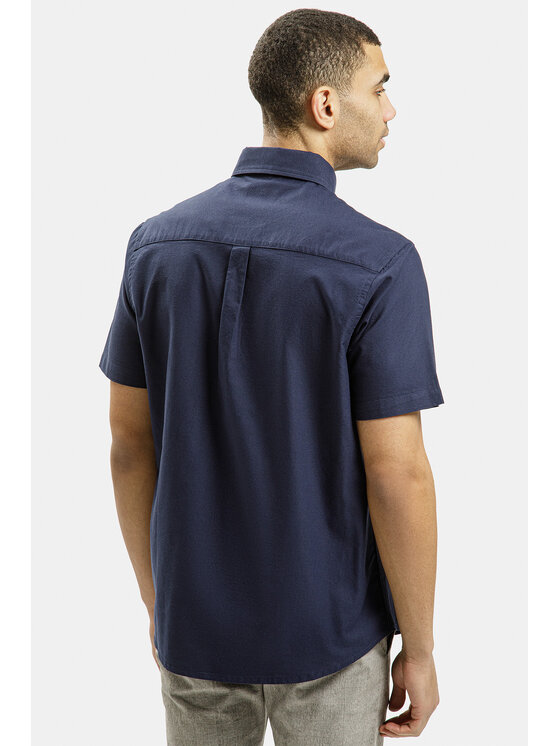 Cross Jeans Cross Jeans Koszula 35609-001 Granatowy Regular Fit