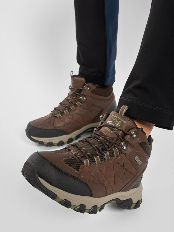 Skechers Skechers Trapery Telago 66283/LTBR Brązowy