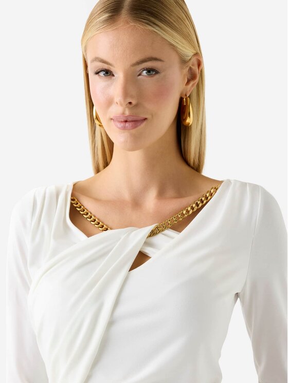 Marciano Guess Marciano Guess Blusa 6RGP06 6257A Bianco Slim Fit