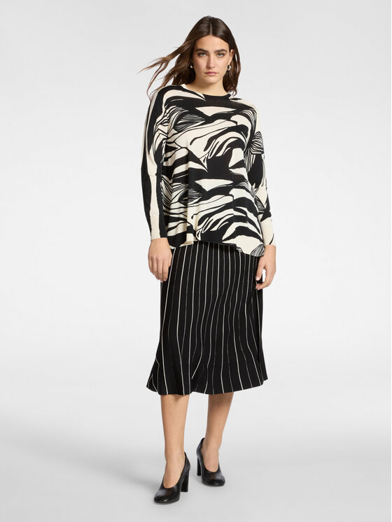 Elena Mirò Elena Mirò Sweter M604Z100753N0S4 Czarny Regular Fit