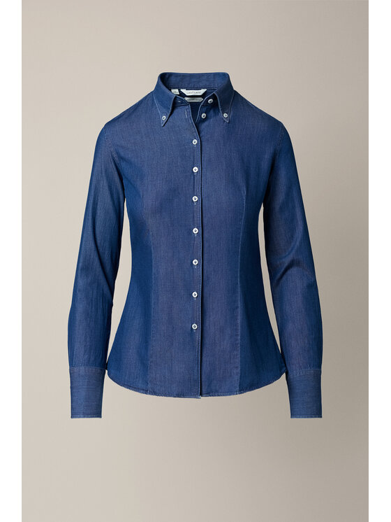 Lancerto Lancerto Koszula Calandra Regular KO073226000020 Granatowy Regular Fit