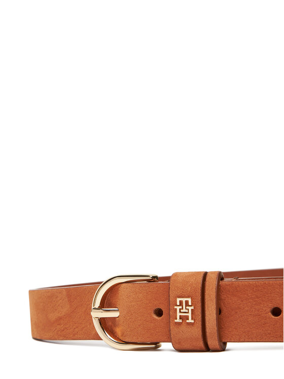 Tommy Hilfiger Tommy Hilfiger Жіночий ремінь Essential Effortless 2.5 Nubuck AW0AW17930 Коричневий
