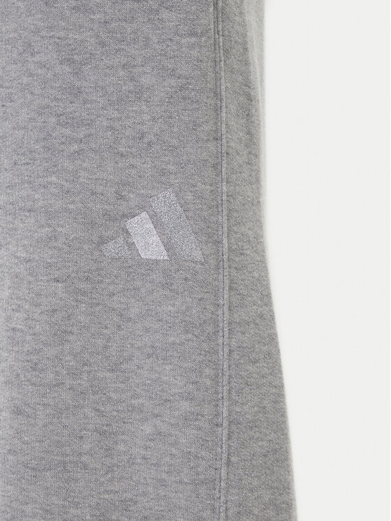 adidas adidas Παντελόνι φόρμας ALL SZN Holiday Glitter Fleece JV5758 Γκρι Loose Fit