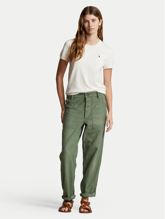 Polo Ralph Lauren Polo Ralph Lauren Džemperis 211891673001 Écru Relaxed Fit