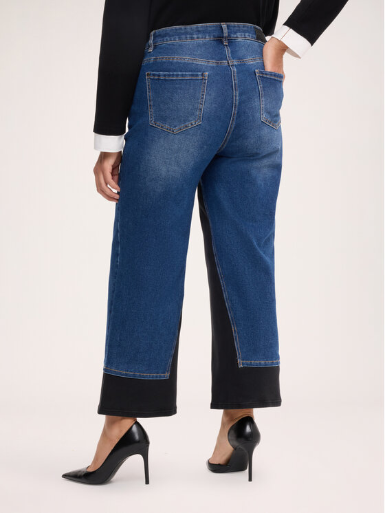 Fiorella Rubino Fiorella Rubino Jeansy P492T005437N024 Niebieski Flare Fit