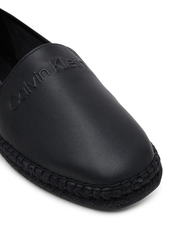 Calvin Klein Calvin Klein Espadrile Espadrille Lth HM0HM01882 Negru