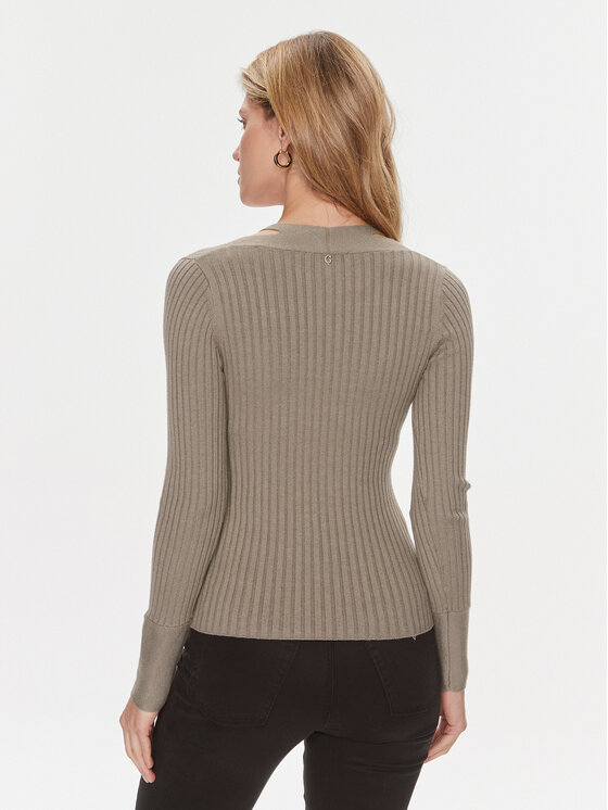 Guess Guess Maglione W3BR30 Z2V42 Beige Slim Fit