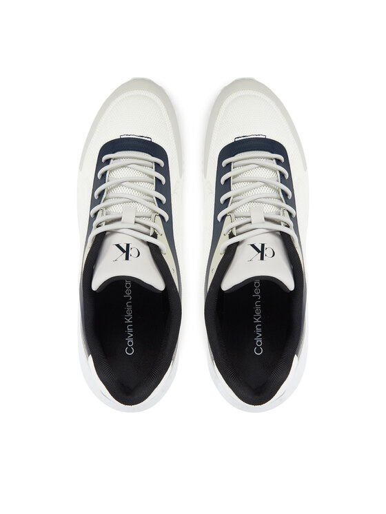 Calvin Klein Jeans Calvin Klein Jeans Laisvalaikio batai Eva Runner Low Mesh Mix YM0YM01185 Écru