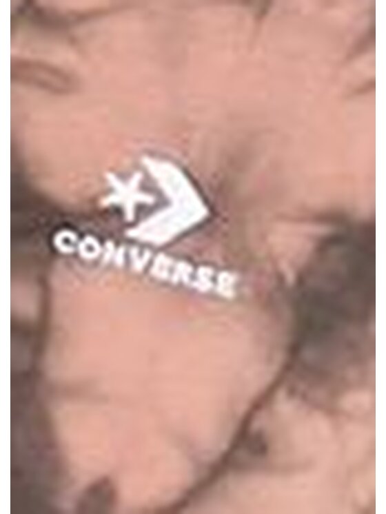 Converse Converse Bluza EMB MONO DYE Brązowy Regular Fit
