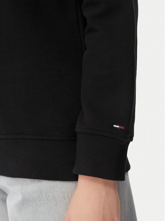 Tommy Jeans Tommy Jeans Felpa Ess Logo DW0DW22829 Nero Regular Fit