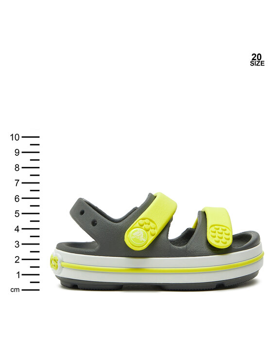 Crocs Crocs Sandały Crocband Cruiser Sandal T 209424 Szary