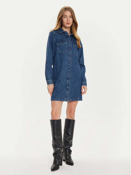 Noisy May Noisy May Teksakleit New Signe 27034106 Tumesinine Relaxed Fit