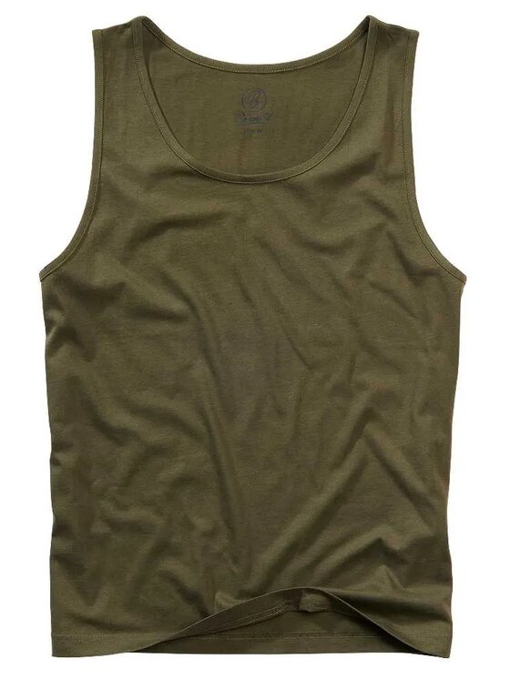 Brandit Brandit Tank top 4210.1.6XL Zielony Basic Fit