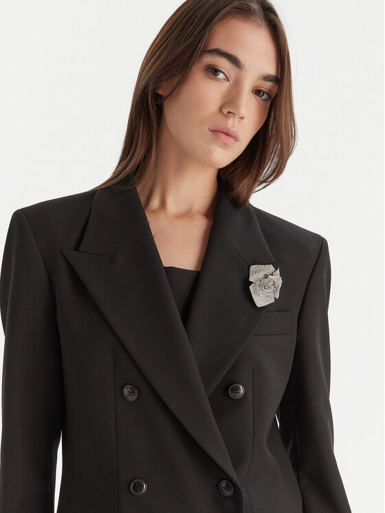 HUGO HUGO Sakko Amelora 50547694 Schwarz Oversize