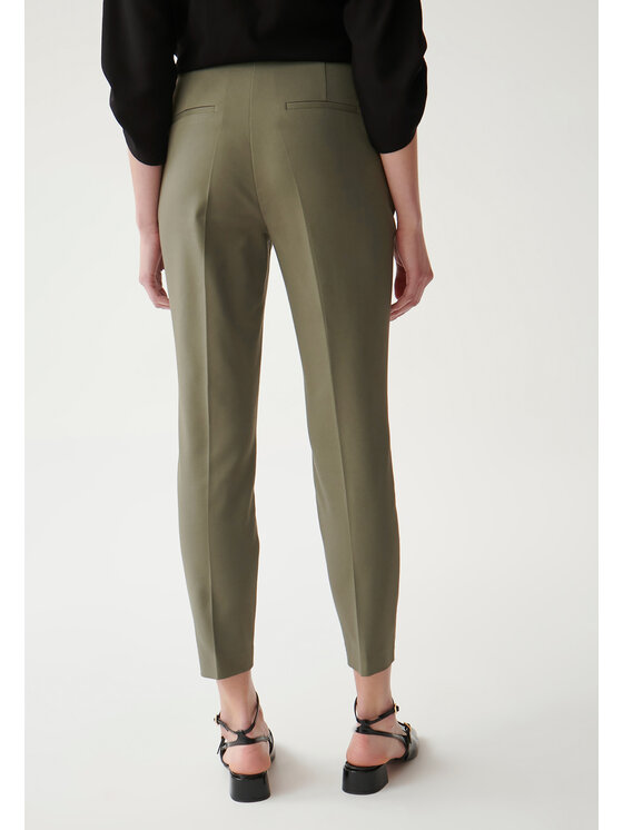 TATUUM TATUUM Spodnie materiałowe JAKINA Khaki Straight Fit