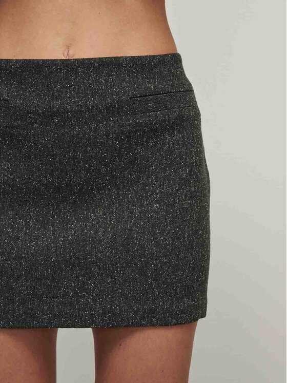 La Mania La Mania Sukně SHORTY Šedá Classic Fit