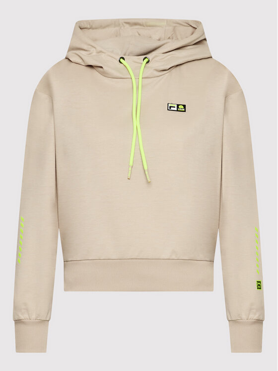 Fila Fila Суитшърт VR46 C25 FAW0299 Бежов Regular Fit