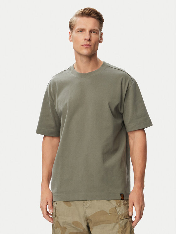 G-Star Raw Tricou GS-01 D29291-D709 Gri închis Regular Fit