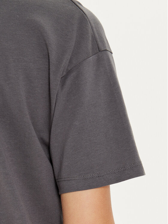 Brave Soul Brave Soul T-shirt LTS-568JEMIMA Grigio Oversize