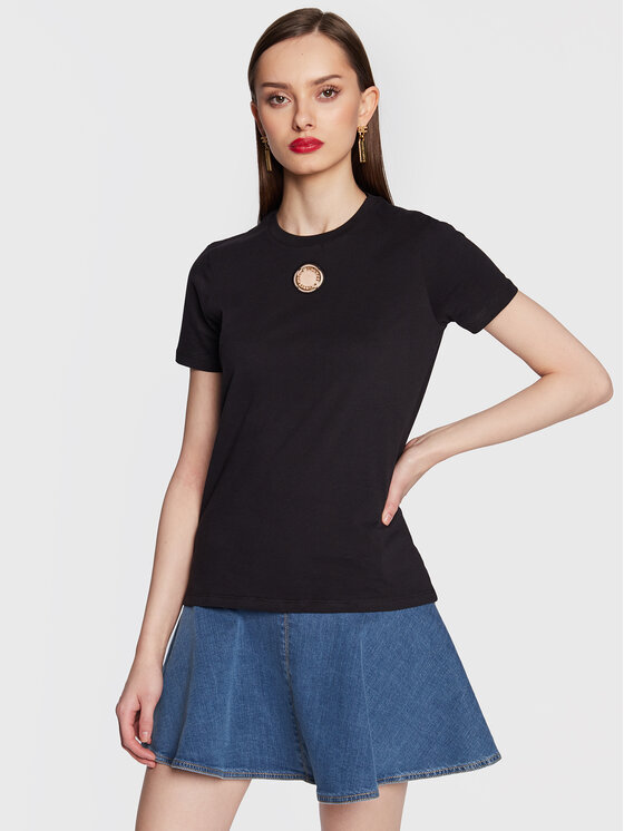 T-shirt MA-39N-31E2-V130 Nero Slim Fit