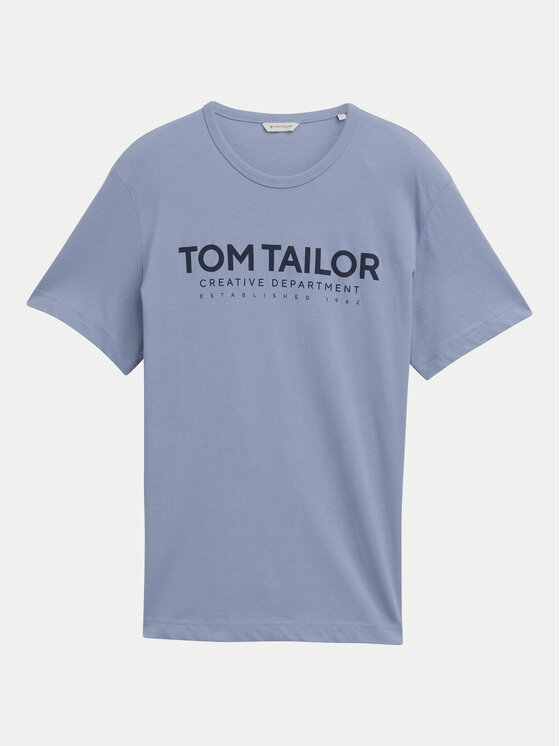 Tom Tailor Tom Tailor T-krekls 1045940 Zils Regular Fit