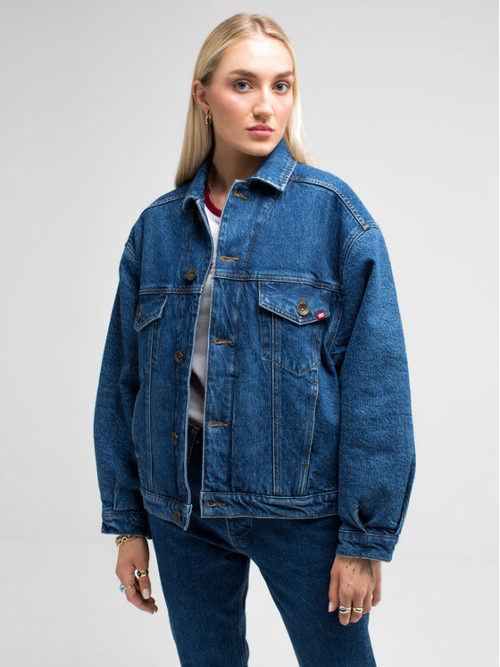 BIG STAR BIG STAR Kurtka przejściowa AUTHENTIC JACKET_500_130 Granatowy Comfort Fit