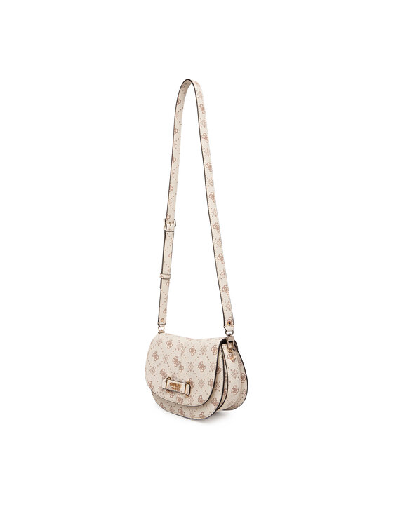 Guess Guess Geantă Carrie Logo HWGP98 98200 Écru