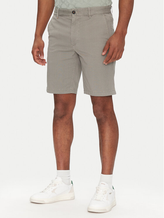 BOSS BOSS Шорти з тканини 50536884 Бежевий Slim Fit