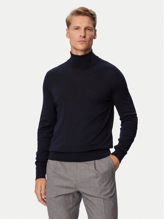 BOSS BOSS Dolčevita H-Musso 50565517 Tamnoplava Regular Fit